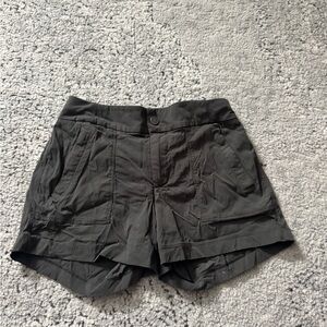 Athleta Women's Charcoal Cargo Shorts